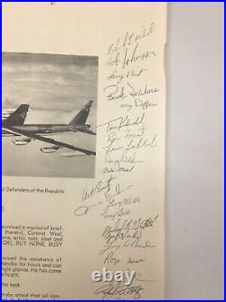 Royal Order of the Gas Passers 97th Air Refueling Squadron Signed Certificate