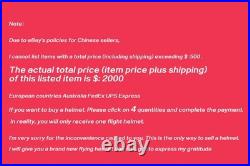 Russia Flight Suit FLIGHT HELMET PILOT HELMET AIR FORCE $ 1999