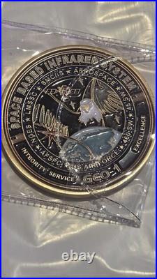 SBIRS GEO-1 Space Based Infrared System USAF Space Force Challenge Coin Lockheed