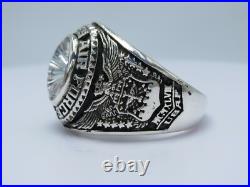 SILVER 925, RING, AIR FORCE RING, UNITED STATES RING, USAF RING, US size 8