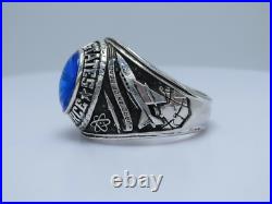 SILVER 925, RING, AIR FORCE RING, UNITED STATES, USAF, US size 13.5