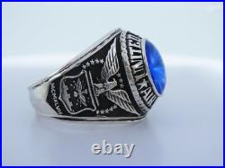 SILVER 925, RING, AIR FORCE RING, UNITED STATES, USAF, US size 13.5