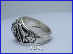 SILVER 925, RING, AIR FORCE RING, UNITED STATES, USAF, US size 13.5