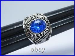 SILVER 925, RING, AIR FORCE RING, UNITED STATES, USAF, US size 13.5