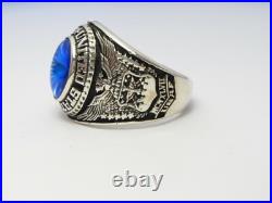 SILVER 925, RING, AIR FORCE RING, UNITED STATES, USAF, US size 8.5