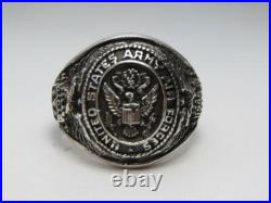SILVER 925, RING, AIR FORCE RING, USAF RING, UNITED STATES, US size 13.5