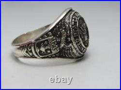 SILVER 925, RING, AIR FORCE RING, USAF RING, UNITED STATES, US size 13.5