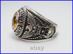 SILVER 925, RING, UNITED STATES, AIR FORCE, USAF, Men Ring, US size 10