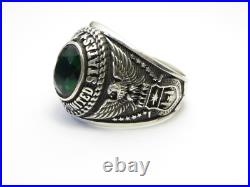 SILVER 925, RING, UNITED STATES, AIR FORCE, USAF, Men Ring, US size 10