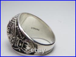 SILVER 925, RING, UNITED STATES, AIR FORCE, USAF, Men Ring, US size 10