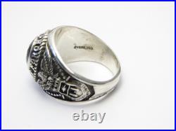 SILVER 925, RING, UNITED STATES, AIR FORCE, USAF, Men Ring, US size 10