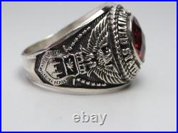 SILVER 925, RING, UNITED STATES, AIR FORCE, USAF, Men Ring, US size 9