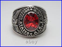 SILVER 925, RING, UNITED STATES, AIR FORCE, USAF, Men Ring, US size 9