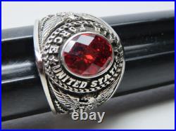 SILVER 925, RING, UNITED STATES, AIR FORCE, USAF, Men Ring, US size 9