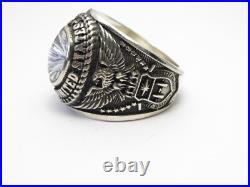 SILVER 925, RING, UNITED STATES, AIR FORCE, USAF, US size 10