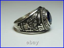 SILVER 925, RING, UNITED STATES, AIR FORCE, USAF, US size 9
