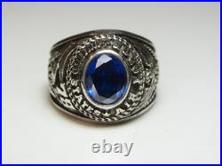 SILVER 925, RING, UNITED STATES, AIR FORCE, USAF, US size 9