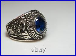 SILVER 925, RING, UNITED STATES, AIR FORCE, USAF, US size 9