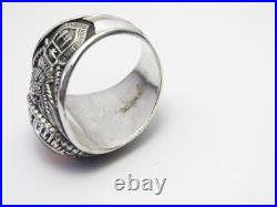 SILVER 925, RING, UNITED STATES, AIR FORCE, USAF, US size 9