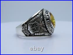 SILVER 925, RING, USAF, UNITED STATES, AIR FORCE RING, USAF, US size 9.25
