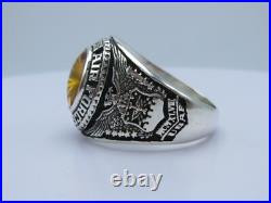 SILVER 925, RING, USAF, UNITED STATES, AIR FORCE RING, USAF, US size 9.25