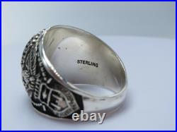 SILVER 925, RING, US AIR FORCE RING, UNITED STATES, USAF, US Size 10.25