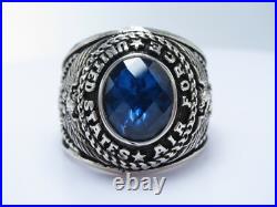 SILVER 925, RING, US AIR FORCE RING, UNITED STATES, USAF, US Size 8.25