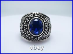 SILVER 925, UNITED STATES RING, AIR FORCE RING RING, USAF, US size 10