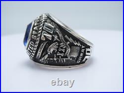 SILVER 925, UNITED STATES RING, AIR FORCE RING RING, USAF, US size 10