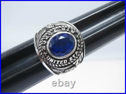 SILVER 925, UNITED STATES RING, AIR FORCE RING RING, USAF, US size 10