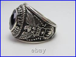 SILVER 925, USAF RING, UNITED STATES, AIR FORCE, USAF, US size 12.5