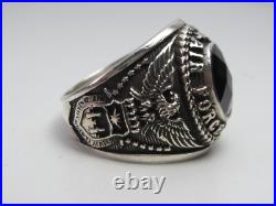 SILVER 925, USAF RING, UNITED STATES, AIR FORCE, USAF, US size 12.5