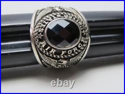 SILVER 925, USAF RING, UNITED STATES, AIR FORCE, USAF, US size 8