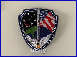 SPACEX Employee Numbered ZUMA FALCON 9 USAF Launch ORIGINAL Mission PATCH