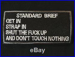 Standard Brief USA Army Morale Usaf Isaf Swat Badge Patch Velcro Brand Fastener