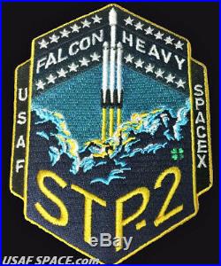 STP-2 SPACEX ORIGINAL FALCON HEAVY Launch USAF SATELLITE Mission PATCH