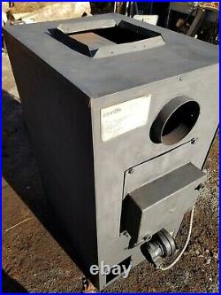 Seville Wood Coal Furnace Forced Air with Heat Exchanger Indoor Outdoor Stove