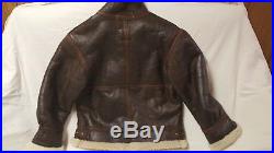Shearling B-3 Bomber Us Army Airforce Leather Jacket