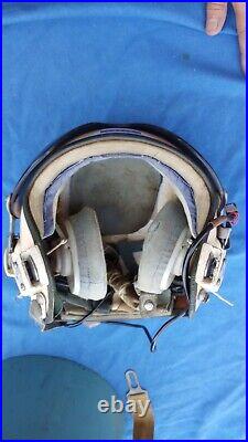 Soviet Russia ZS-5 Fighter Pilot Helmet With Storage/Carry Case Soviet Russia ZS-5 Fighter Pilot Helmet With Storage/Carry Case