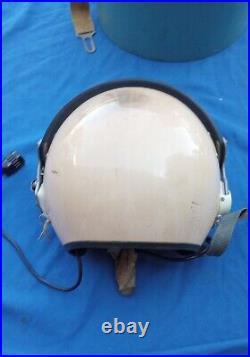 Soviet Russia ZS-5 Fighter Pilot Helmet With Storage/Carry Case Soviet Russia ZS-5 Fighter Pilot Helmet With Storage/Carry Case