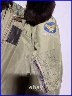 Spiewak & Sons Intermediate Cold Weather Army Air Force B1 jacket Size M AN1