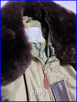 Spiewak & Sons Intermediate Cold Weather Army Air Force B1 jacket Size M AN1