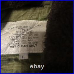 Spiewak & Sons Intermediate Cold Weather Army Air Force B1 jacket Size large AN1