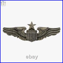 Sterling Senior Pilot Wings Wwii Army Air Forces 3 Size 22g Lg Balfour #022