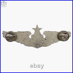 Sterling Senior Pilot Wings Wwii Army Air Forces 3 Size 22g Lg Balfour #022