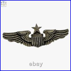 Sterling Senior Pilot Wings Wwii Army Air Forces 3 Size 22g Lg Balfour #022
