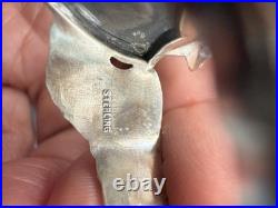 Sterling Silver Air Force Navigator Wings Badge Custom Ring