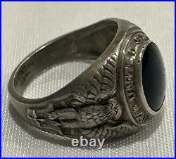 Sterling Silver USAF Air Force Ring WWII World War 2 C&C Clark & Coombs