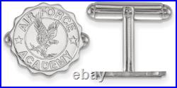 Sterling Silver United States Air Force Academy Crest Cuff Links by LogoArt
