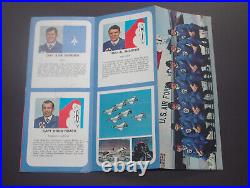 THUNDERBIRDS US Air Force Signed Pamplet Brochure Seven Signatures 1973
